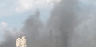 Fumo alla Sama di Sustinente, ma è solo un principio di incendio a trucioli di legno subito spento