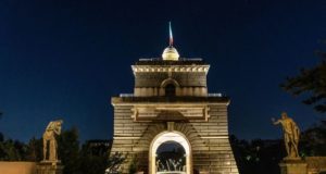 Roma, nuova illuminazione per la Torretta Valadier di Ponte Milvio