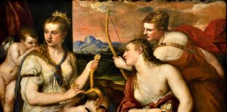 Tiziano al Te simbolo della ripartenza. Da oggi esposta la tela “Venere che benda amore”