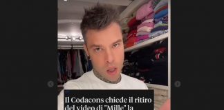 Codacons contro Fedez e attacca ‘Mille’: pubblicità occulta