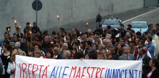 Rignano Flaminio, marito maestra: “Speciale tv? Storia chiarita, non serve parlarne”