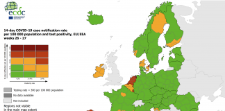 Covid, Italia a basso rischio: resta in fascia verde