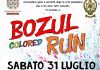 Il 31 luglio c’è la Bozul Colored Run, marcia non competitiva di 5 km