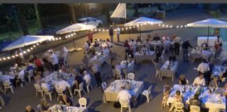 Successo per il connubio tra i sapori del mare e i vini della Cantina di Quistello. E durante la serata debutta il sorbetto con lo stecco