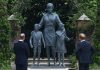Diana, William e Harry insieme per inaugurare la statua dedicata alla mamma