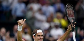 Wimbledon, Federer batte Sonego in 3 set