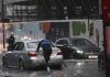 Piogge torrenziali a Londra, strade e metro chiuse: due ospedali inondati