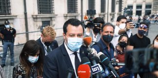 Zona gialla, Salvini vede Draghi: “Ho proposto cambio criteri”
