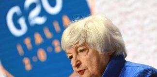 G20, Yellen: “Sul Covid grazie all’Italia. Draghi? Lo ammiro”