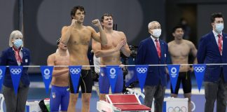 Nuoto, bronzo Italia nella 4×100 mista uomini