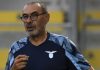 Sarri “La mia Lazio feroce, Correa non è pronto”