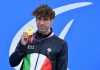 Paralimpiadi, ancora 6 medaglie per l’Italia del nuoto