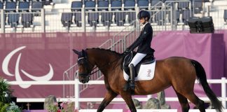 Bronzo nel paradressage con Morganti, Gilli d’argento
