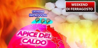 Ferragosto con caldo record ma pioggia in arrivo: ecco dove