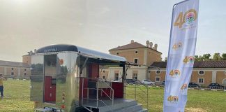 Bufala campana dop a Cibus e altri eventi con Mozza-Mobile e caprese versione gelato
