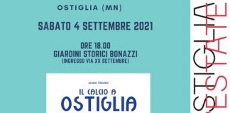 “Il calcio a Ostiglia 1908-2021”. Sabato la presentazione del libro di Todeschini