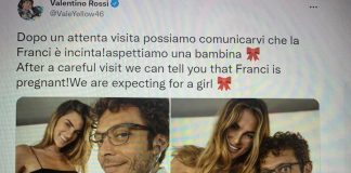 Valentino Rossi diventerà papà, fidanzata incinta: “E’ una bimba”