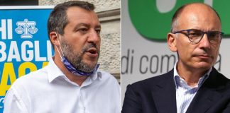 Scontro Salvini-Letta su Lamorgese e Durigon
