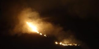 Incendio Tivoli, evacuati residenti in comunità don Bosco e famiglie