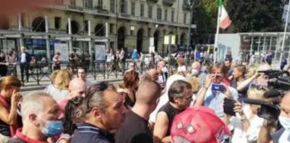 Manifestazioni contro il Green Pass, pochi partecipanti