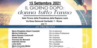 Premio “Il giorno dopo: Donna tutto l’anno” a 18 eccellenze italiane