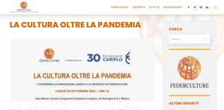 La cultura in crisi per il Covid, le proposte fiscali di Federculture
