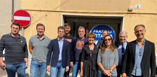 La senatrice Rauti a Mantova per l’inaugurazione ufficiale della sede provinciale di FdI in vicolo Prato