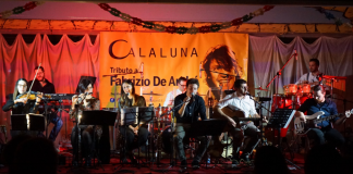 Concerto dei “Calaluna” in Fiera Millenaria. Dieci musicisti per far rivivere le canzoni di Fabrizio De Andrè