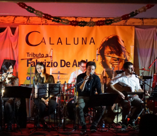 Concerto dei “Calaluna” in Fiera Millenaria. Dieci musicisti per far rivivere le canzoni di Fabrizio De Andrè