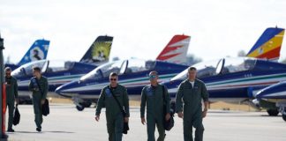 Frecce tricolori, Guerini: “Ambasciatori d’Italia nel mondo”