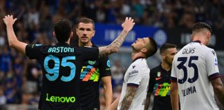 Inter-Bologna 6-1, show nerazzurro