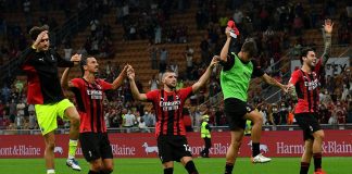 Serie A, il Milan piega 2-0 la Lazio: gol di Leao e Ibra