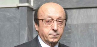 Moggi ‘boccia’ la Juve: “Non è da scudetto, Champions a rischio”