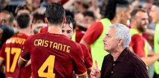 Mourinho sotto la curva Sud, la corsa ‘stile Mazzone’