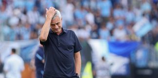 Lazio-Roma, Mourinho contro arbitro dopo derby
