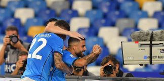 Napoli-Cagliari 2-0, Spalletti vola a punteggio pieno