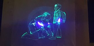 “Giornata Europea delle Fondazioni”: alla Madonna della Vittoria un murales di luce simboleggia la speranza