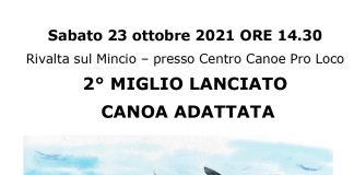 Sabato la seconda edizione del Miglio Laciato in canoa adattata