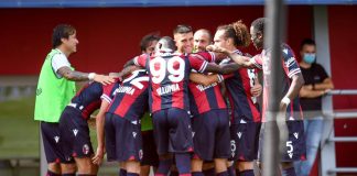 Bologna-Lazio 3-0, tris rossoblu e aggancio in classifica