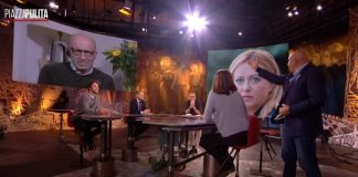 Piazzapulita, Crosetto si alza e se ne va: “Non è giornalismo”