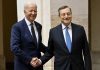 G20, Draghi posa ‘prima pietra’ summit: asse con Biden sul clima