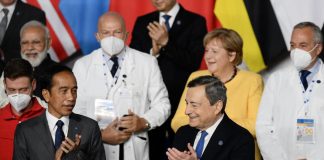 G20 Roma, strada in salita per clima: pressing Draghi