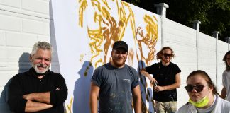 Street Art all’ospedale Carlo Poma: studenti del Liceo Artistico al lavoro
