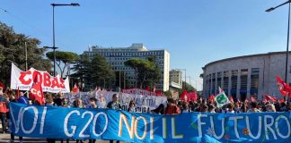 G20, corteo in marcia a Roma: “Noi il futuro”