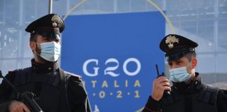 G20 Roma, sit in protesta: in 50 tentano di bloccare Colombo