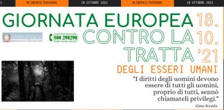 Lunedì 18, la “Giornata Europea contro la Tratta di esseri umani”