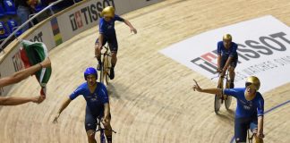 Ciclismo, Mondiali pista: azzurri trionfano nell’inseguimento a squadre