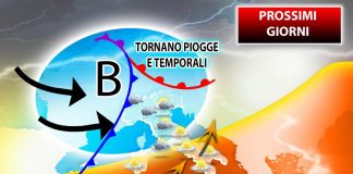 Sole fino a domani, da giovedì 21 ottobre arriva la pioggia