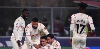 Bologna-Milan 2-4, poker e rossoneri in testa