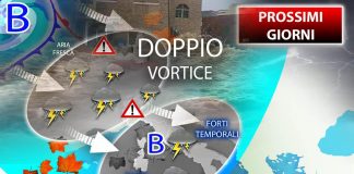 Maltempo e rischio alluvioni per tutta la settimana: ecco dove